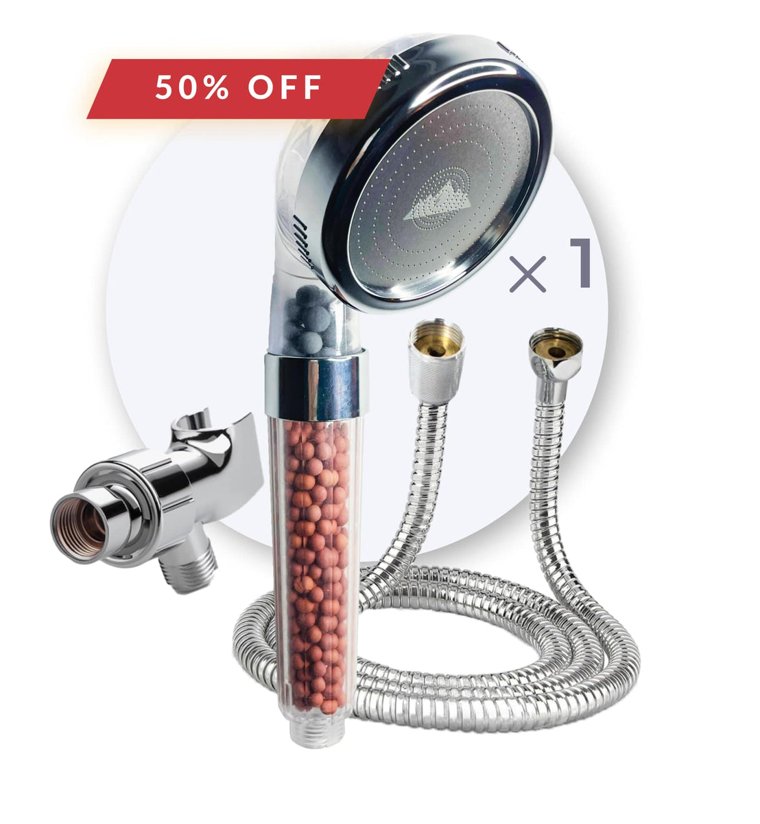 Alpenforce Complete Bundle (Shower Head + Adapters)