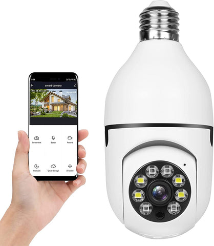 Lightbulb Security Camera